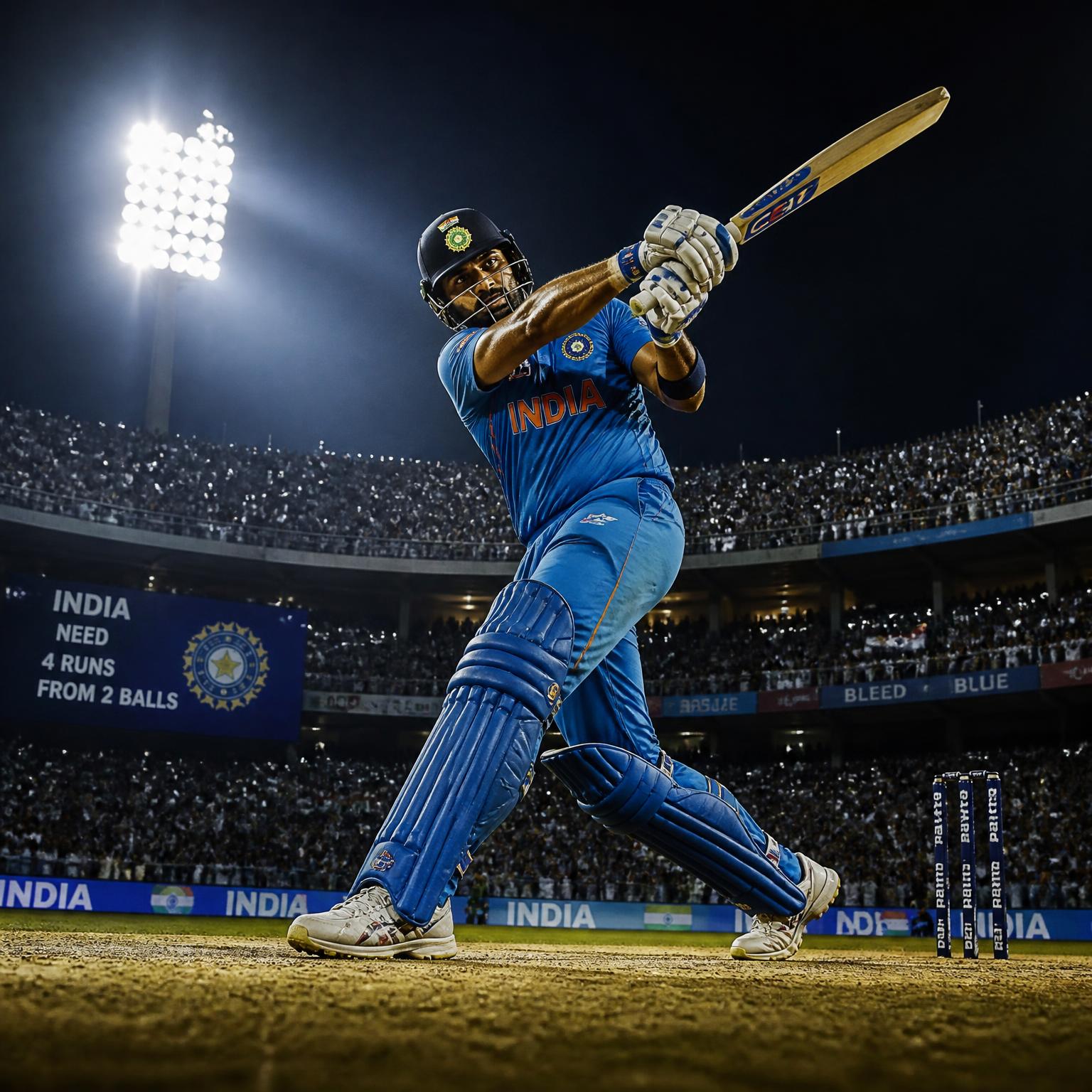 Cricket — Stadium Lights